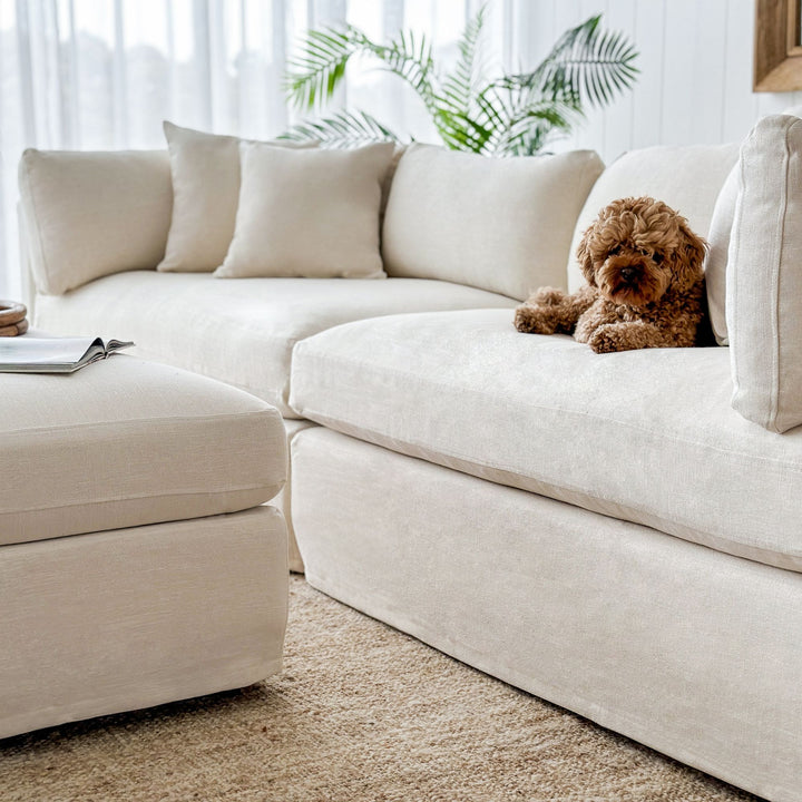 Slip Cover - Marbella Modular Sofa B Ivory