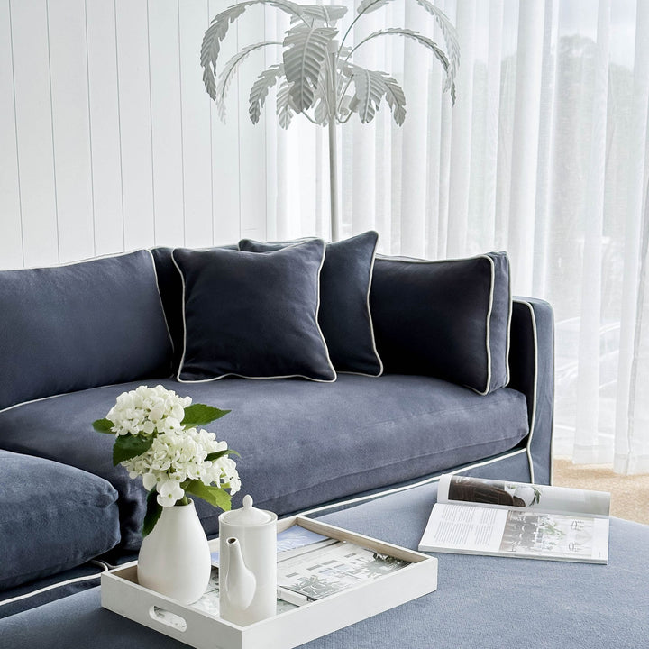 Slip Cover - Marbella Modular Sofa B Navy