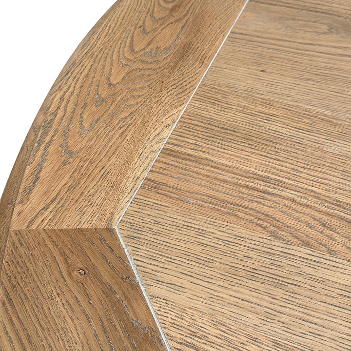 Verona Oakwood 150cm Dining Table Round