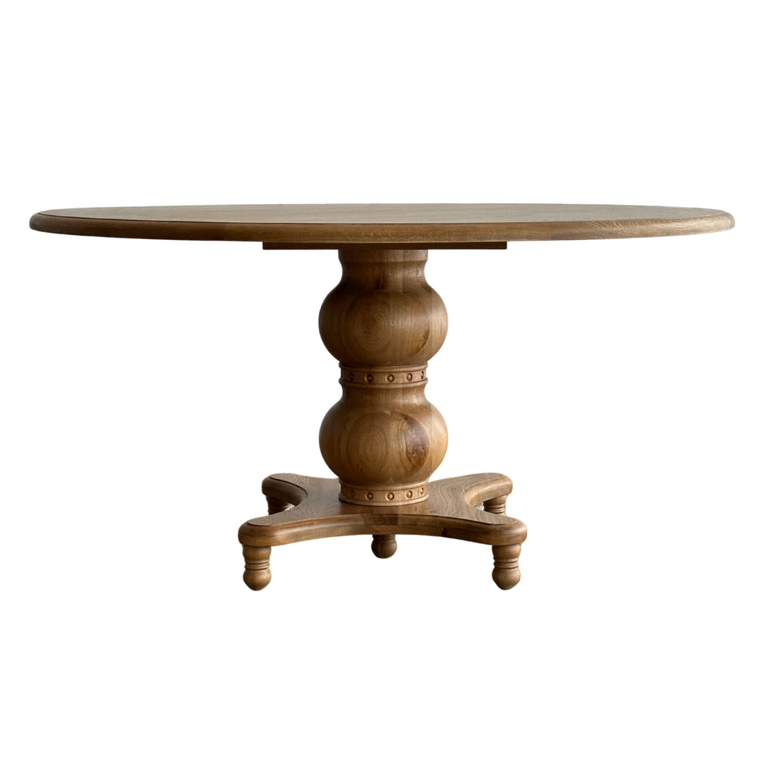 Verona Oakwood 150cm Dining Table Round