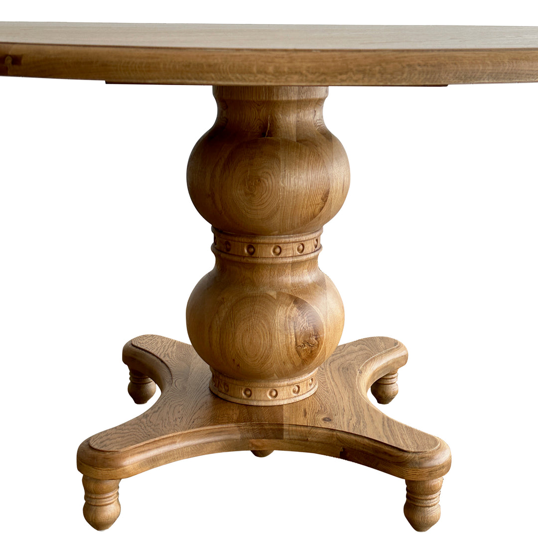 Verona Oakwood 150cm Dining Table Round