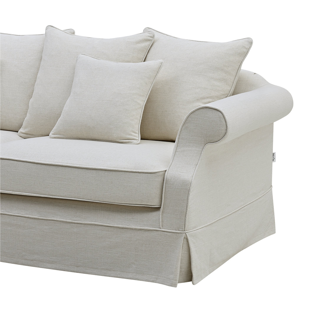 Slip Cover Only - Avalon Hamptons 3 Seat Sofa Ivory