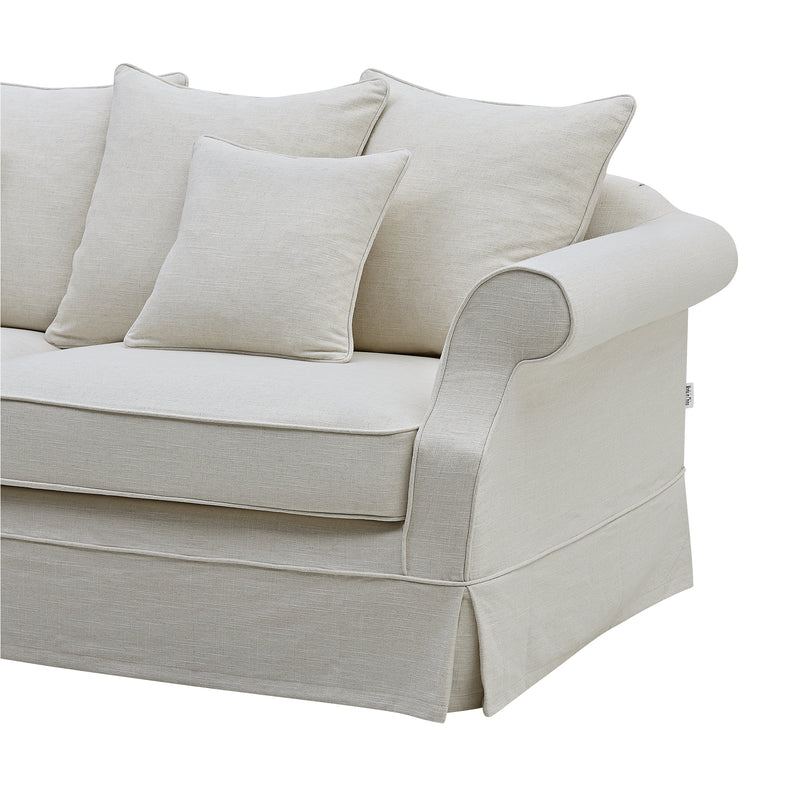 Slip Cover Only - Avalon 3 Seat Hamptons Sofa Ivory