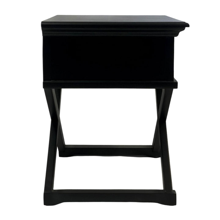 Sorrento Black Side Table - OneWorld Collection