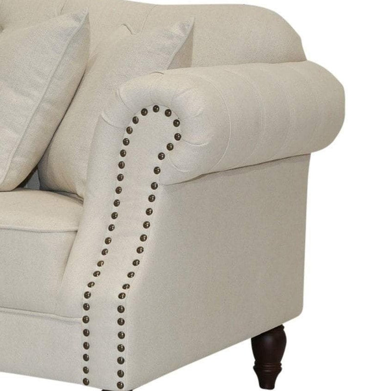 Vaucluse 2 Seat Sofa Beige - OneWorld Collection