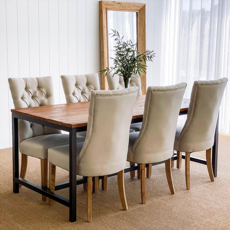 Boston Recycled Elm Dining Table - OneWorld Collection