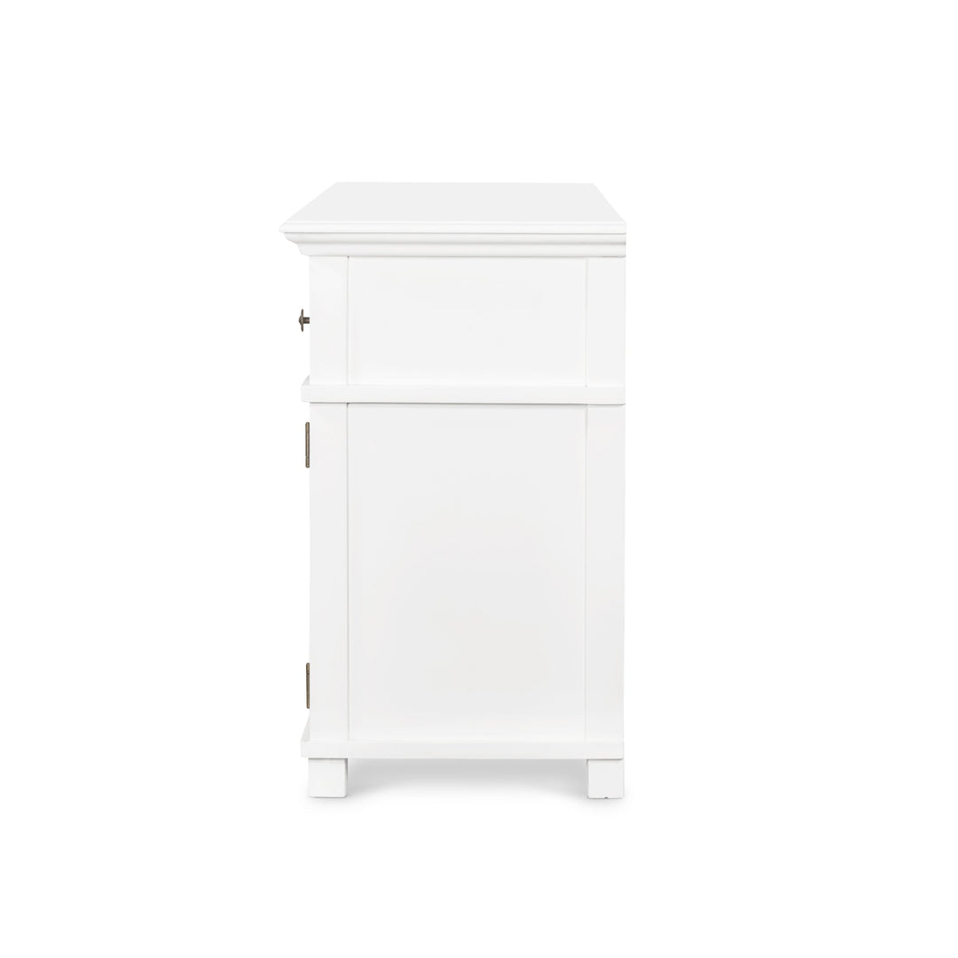 Sorrento White 4 Door Buffet - OneWorld Collection