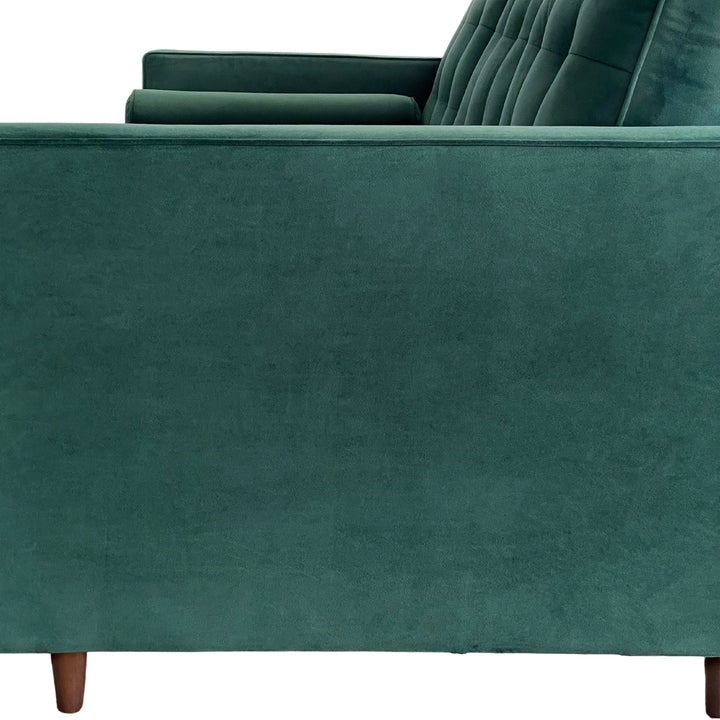 Evie 3 Seat Sofa Forest Green - OneWorld Collection