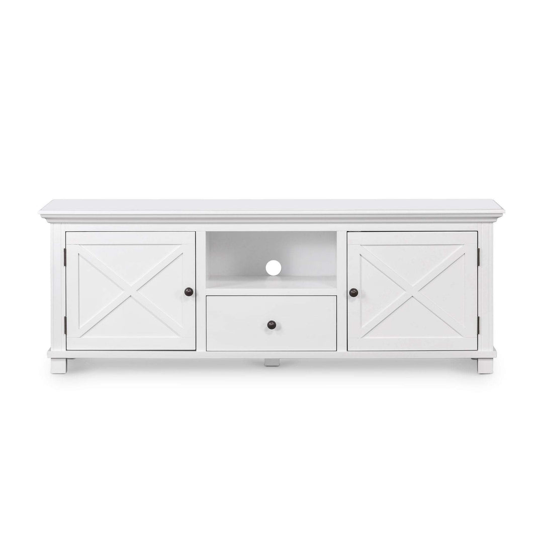 Sorrento Media Unit White - OneWorld Collection