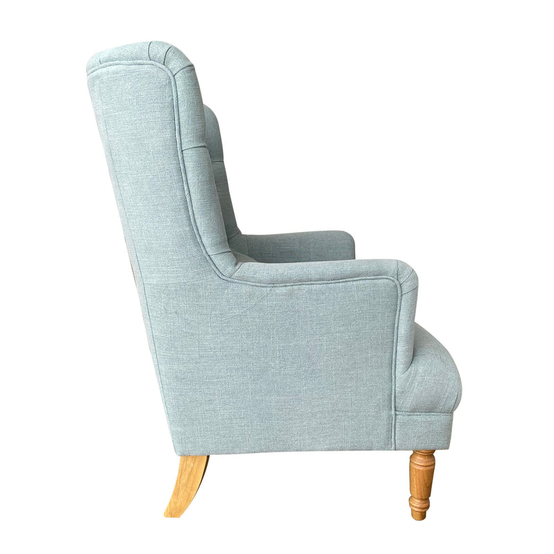 Bayside Winged Armchair Pistachio - OneWorld Collection