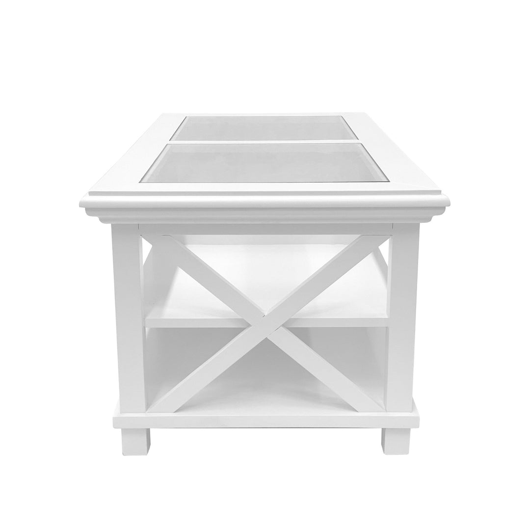 Sorrento White Coffee Table - OneWorld Collection