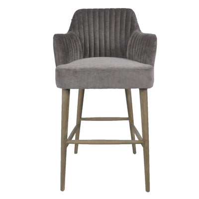 Silver Grey Counter Stool - OneWorld Collection