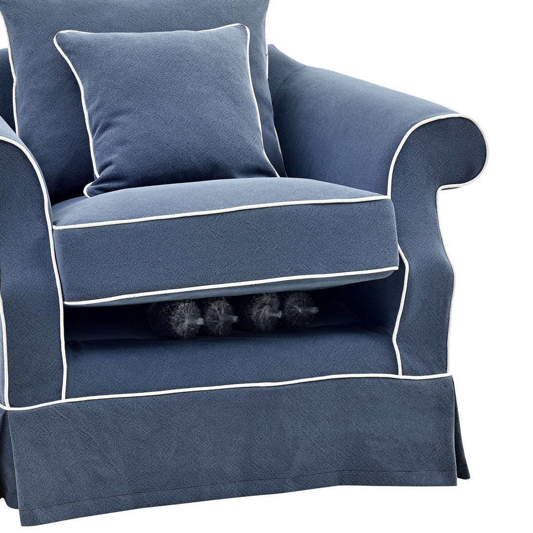 Avalon Armchair Navy - OneWorld Collection