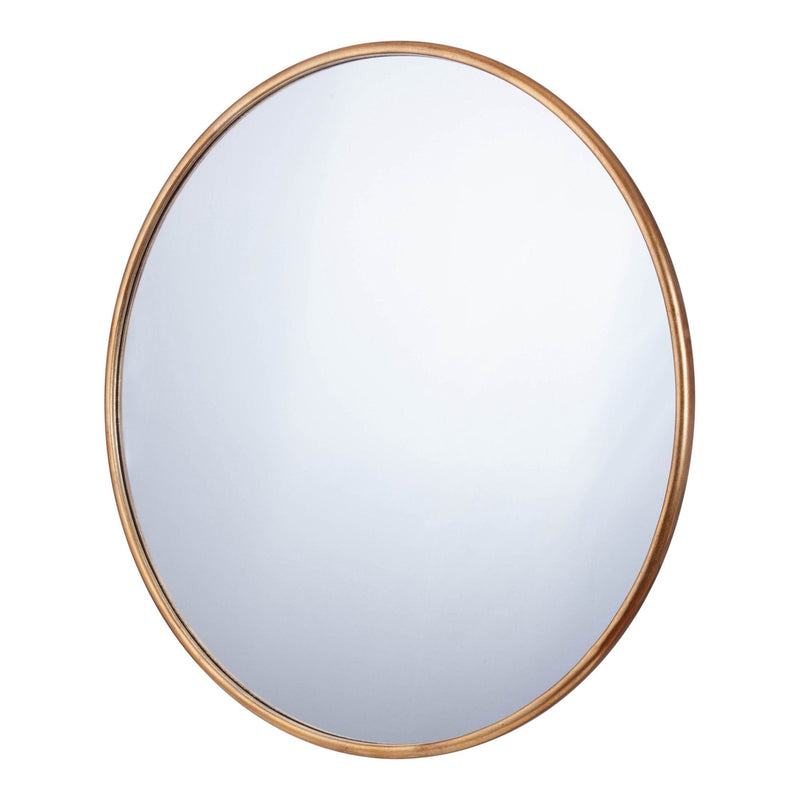 Griffin Large Round Gold Mirror - OneWorld Collection