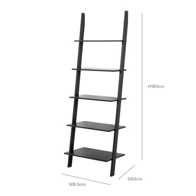 Brooklyn Shelves Black - OneWorld Collection