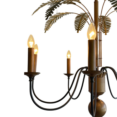 Palm Leaves Chandelier - OneWorld Collection