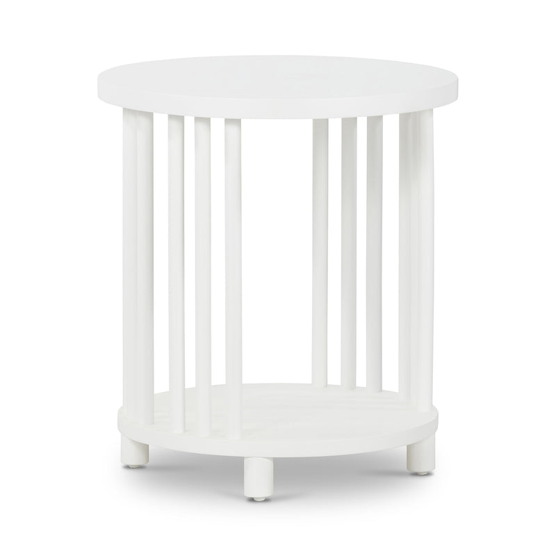 Ibiza Bedside Table White - OneWorld Collection