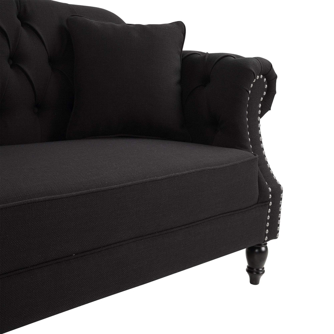 Vaucluse 3 Seat Sofa Charcoal - OneWorld Collection