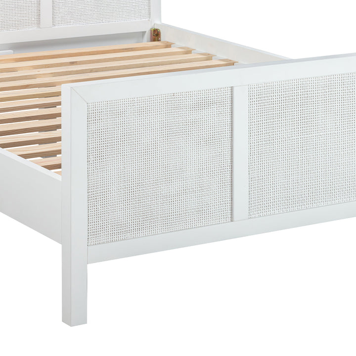 Santorini Double Bed White - OneWorld Collection