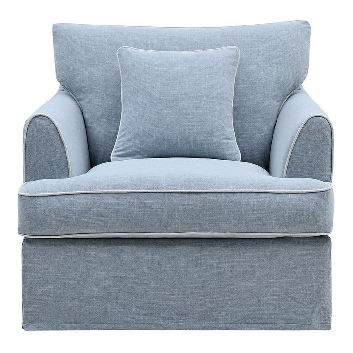 Slip Cover Only - Byron Hamptons Armchair Beach