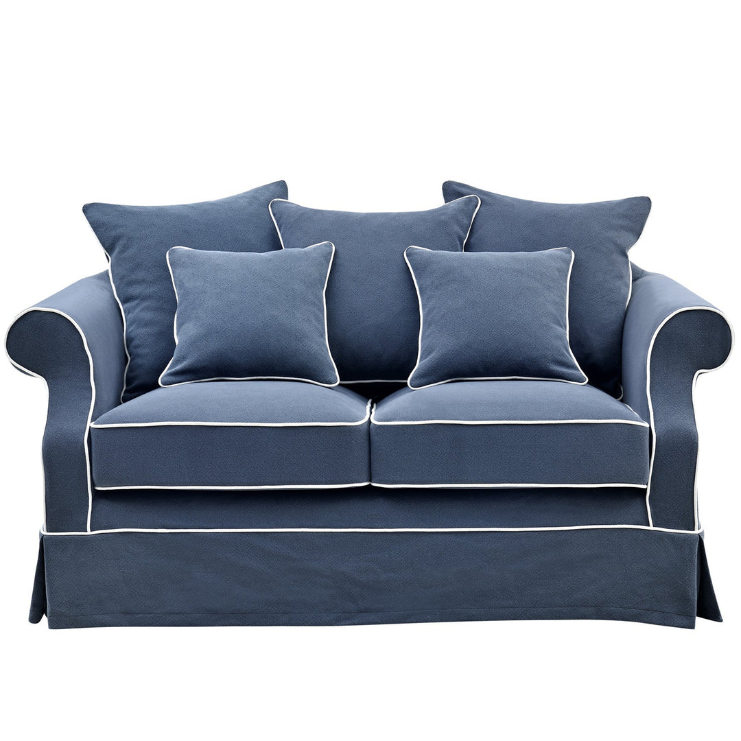 Avalon Hamptons 2 Seat Sofa Navy