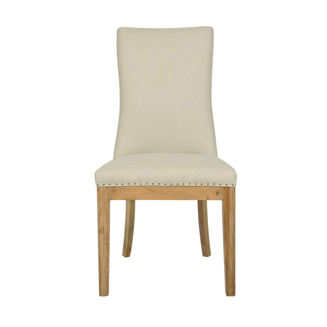 Oakwood Linen Dining Chair Natural - OneWorld Collection