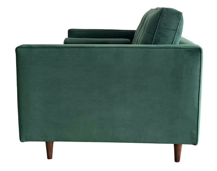 Evie 3 Seat Sofa Forest Green - OneWorld Collection