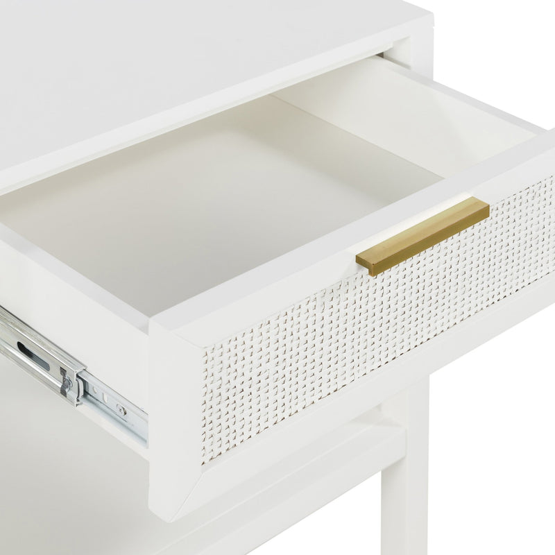 Santorini Bedside Table White - OneWorld Collection