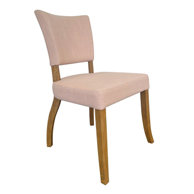Nielsen Linen Dining Chair Blush *Limited Edition - OneWorld Collection