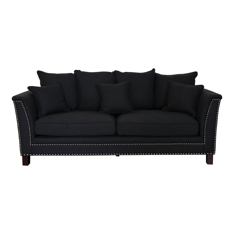 Manhattan 3 Seat Sofa Charcoal - OneWorld Collection