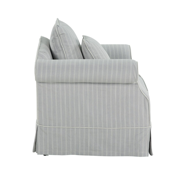 Avalon Armchair Cloud Stripe - OneWorld Collection