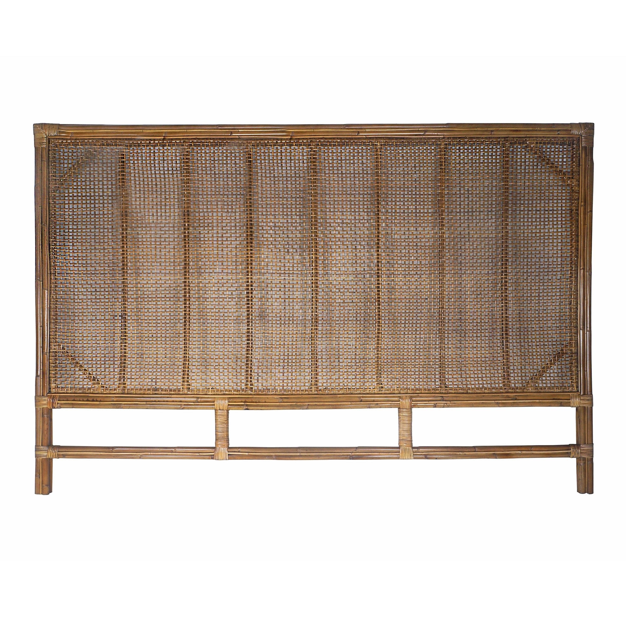 Cayman Rattan Hamptons Bedhead King – OneWorld Collection