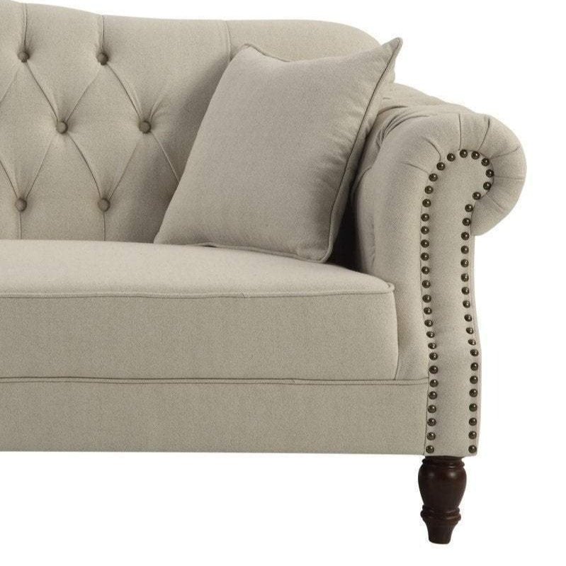 Vaucluse 3 Seat Sofa Beige - OneWorld Collection