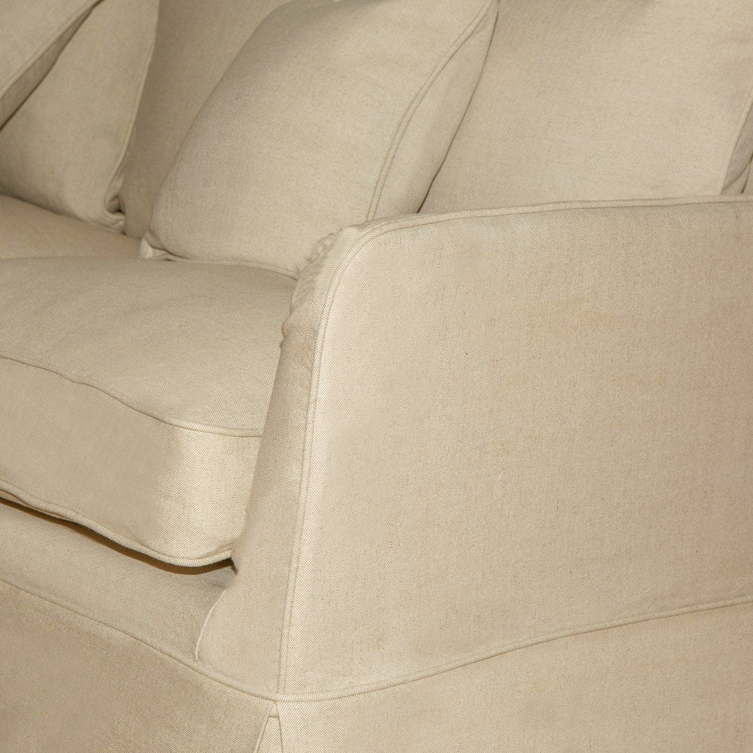 3 Seat Slip Cover - Noosa Beige - OneWorld Collection