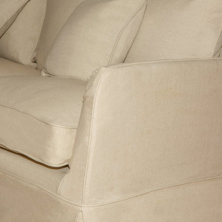 3 Seat Slip Cover - Noosa Beige - OneWorld Collection