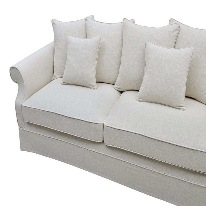 Avalon 3 Seat Sofa Ivory - OneWorld Collection