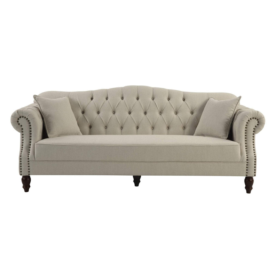 Vaucluse 3 Seat Sofa Beige - OneWorld Collection