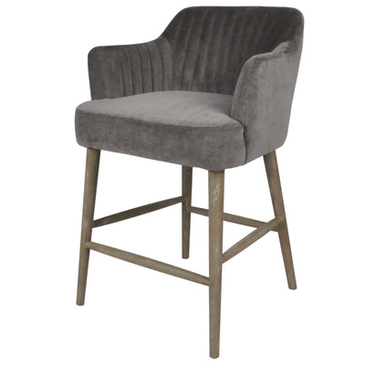 Silver Grey Counter Stool - OneWorld Collection