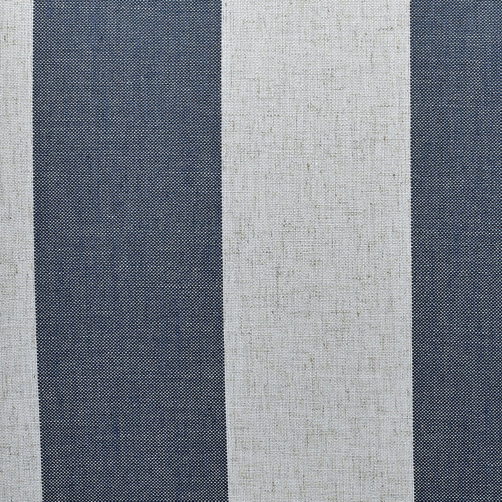 Bondi Armchair Denim & Cream Stripe - OneWorld Collection