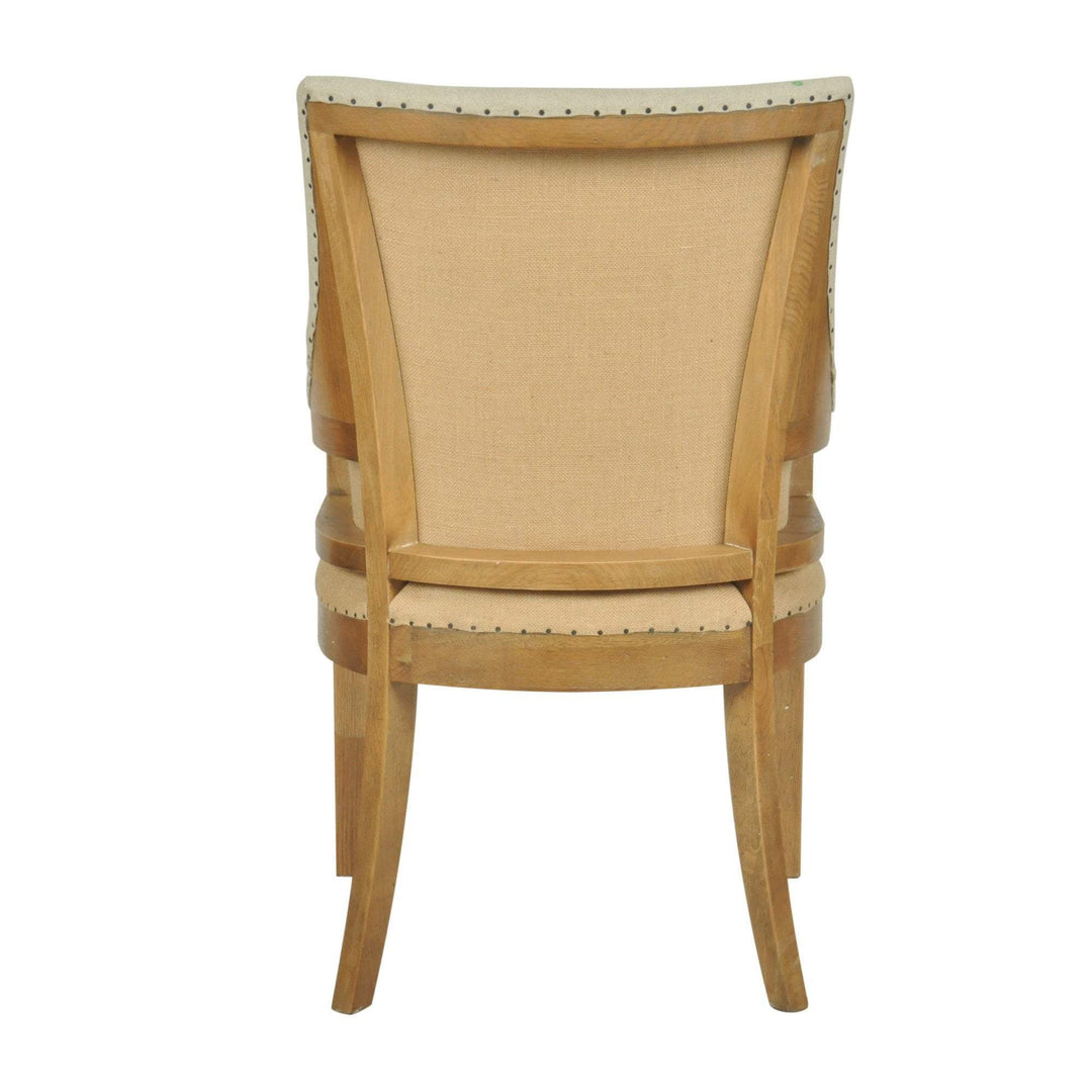 Oakwood Linen Armchair Natural - OneWorld Collection