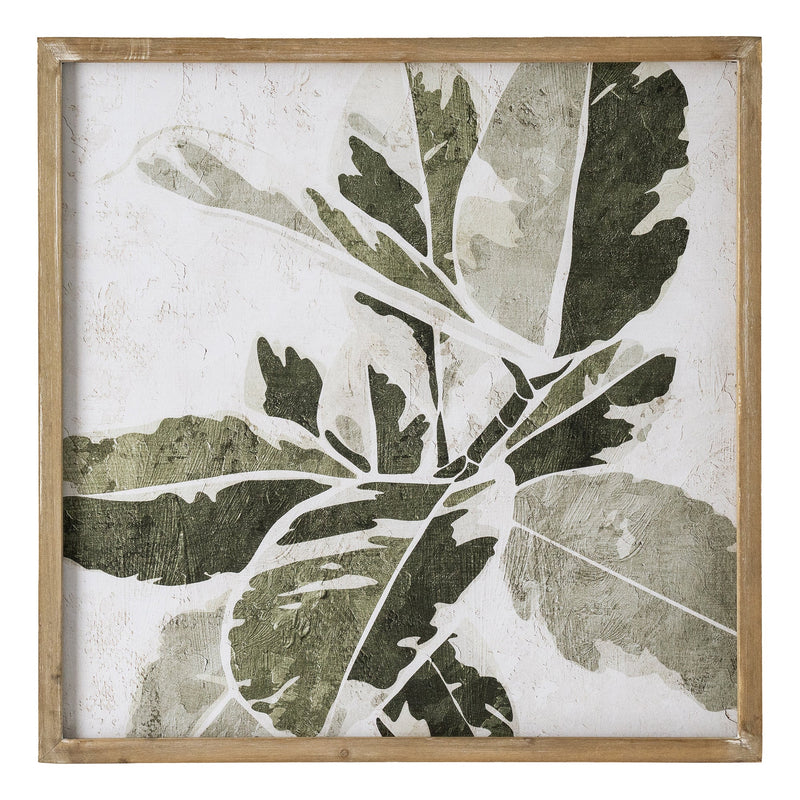 Banksia Green Foliage Wall Art Set of 2 - OneWorld Collection