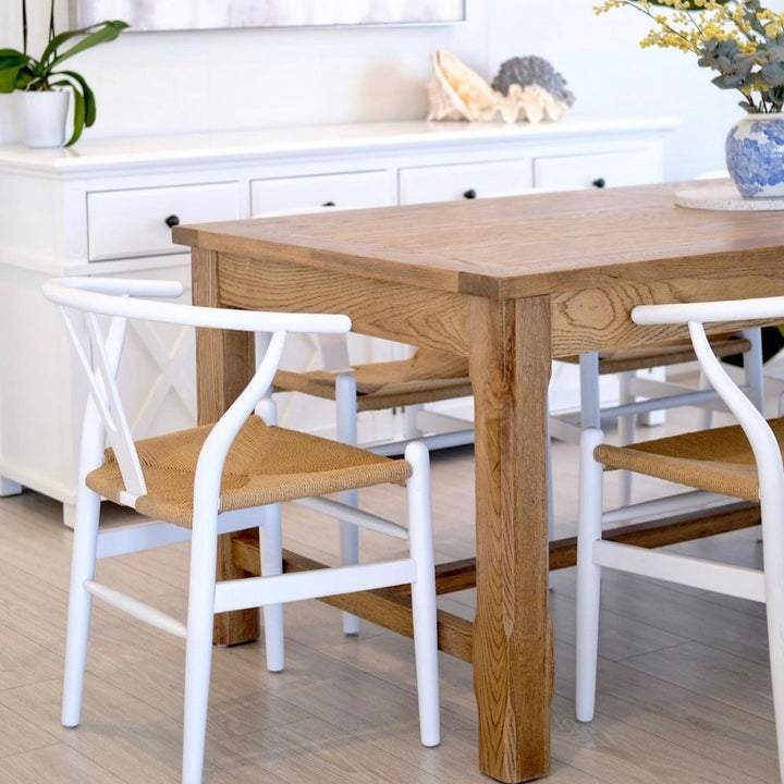 Extendable Oakwood Dining Table - OneWorld Collection