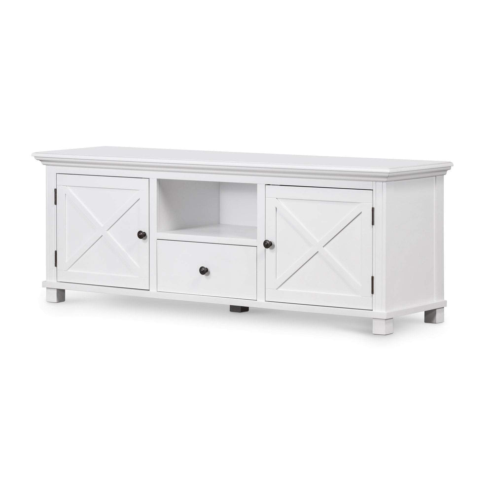 Sorrento Media Unit White - OneWorld Collection