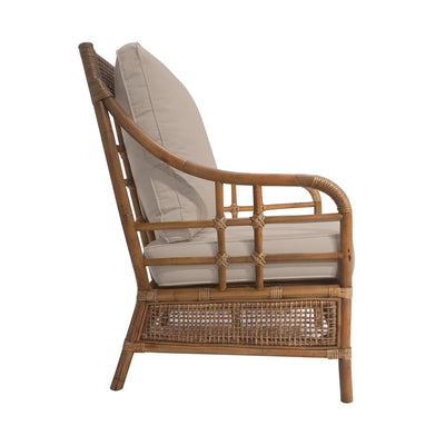 Havana Rattan Armchair W/ Cushions - OneWorld Collection
