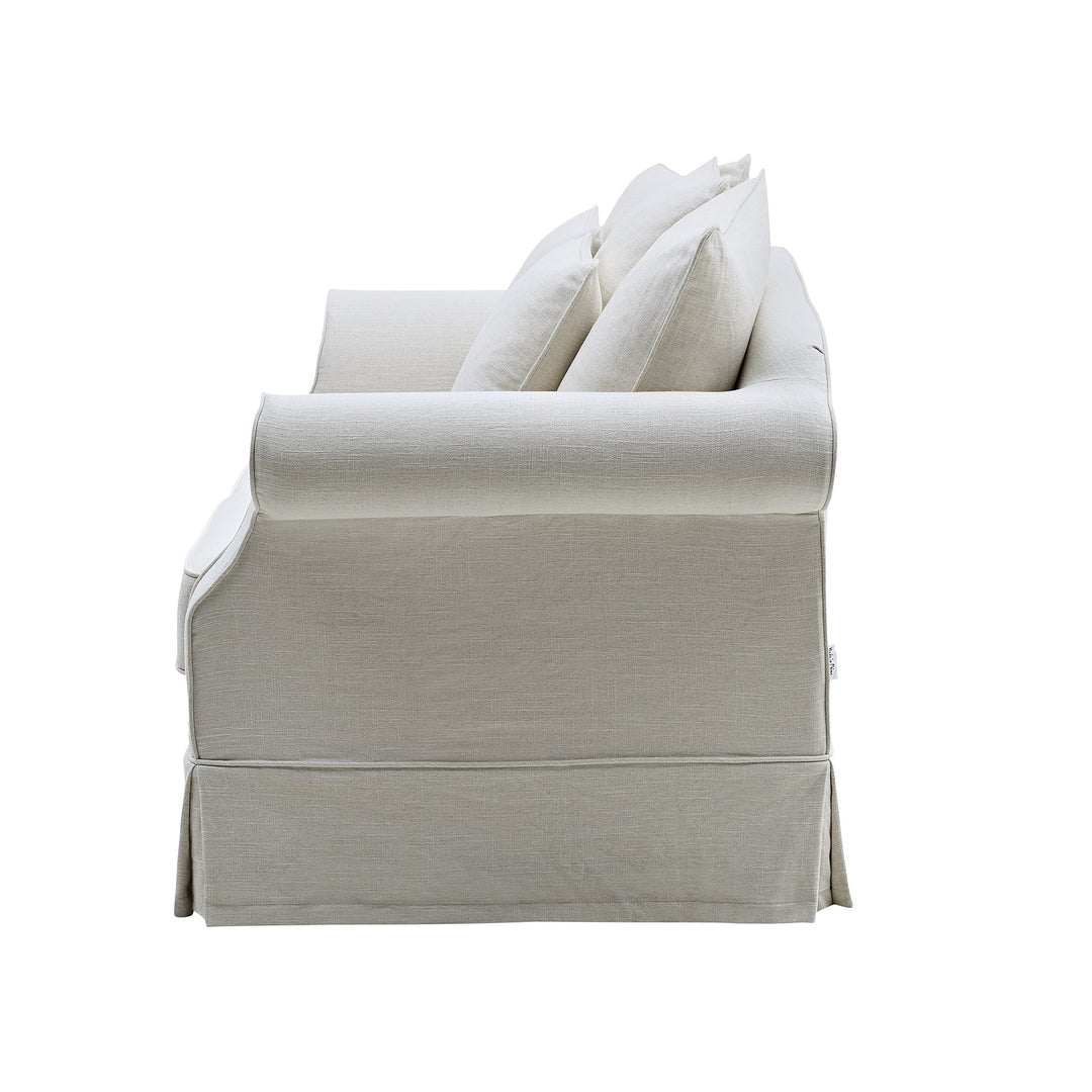 2 Seat Slip Cover - Avalon Ivory - OneWorld Collection