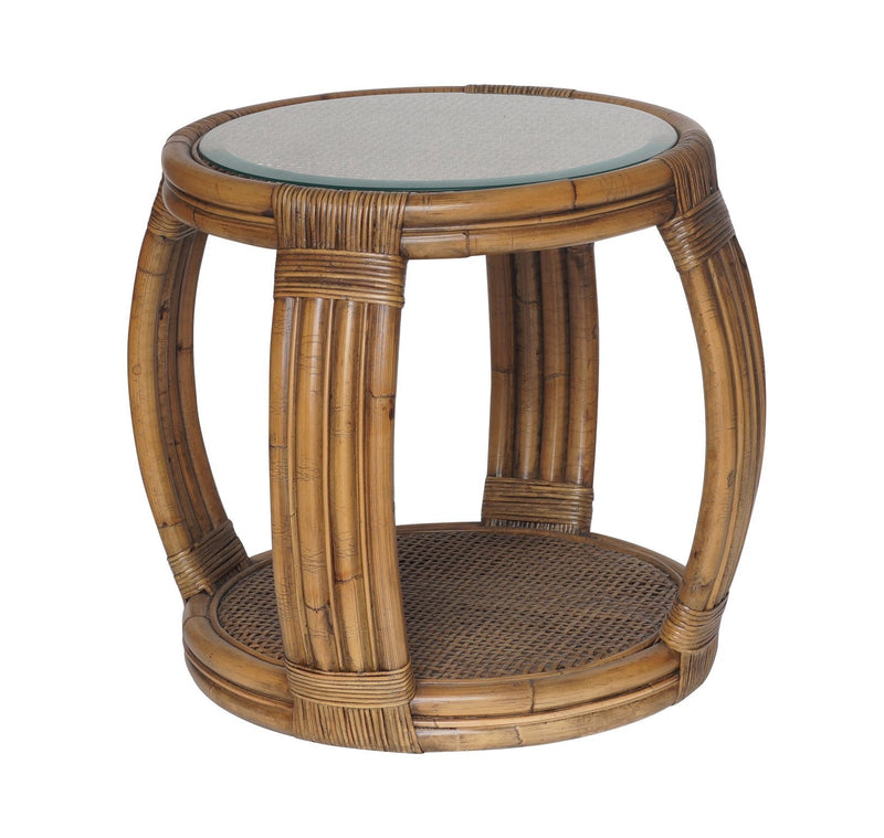 Cayman Rattan Side Table - OneWorld Collection
