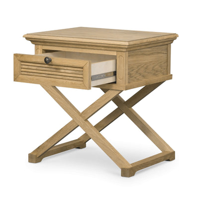 West Beach Side Table Natural - OneWorld Collection