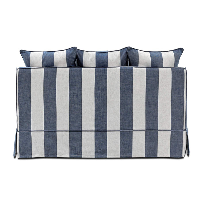 Noosa Hamptons 2 Seat Sofa Denim/Cream