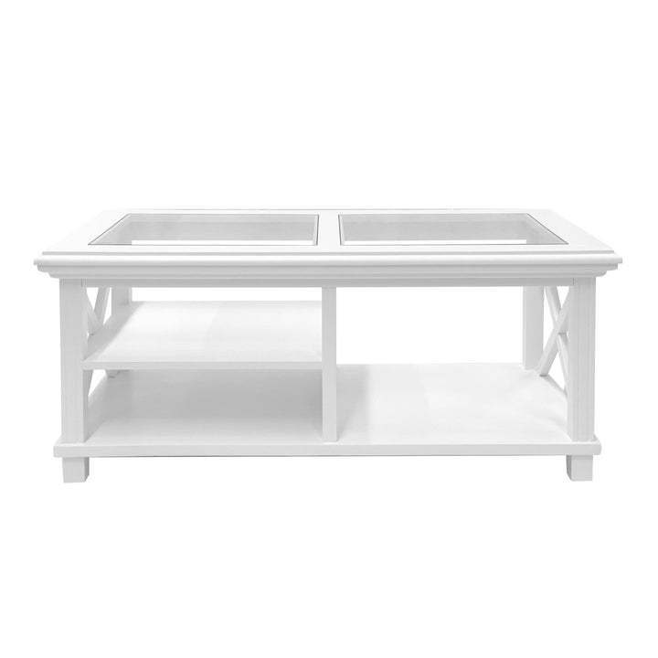 Sorrento White Coffee Table - OneWorld Collection