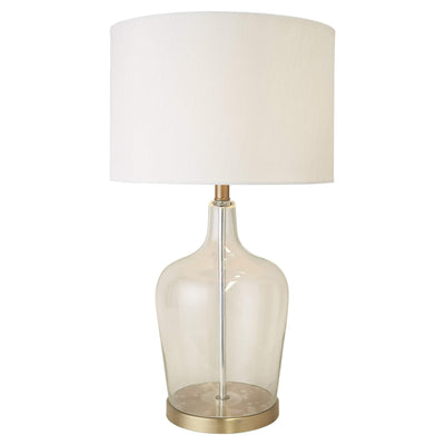 Palm Beach Lamp White Shade By Shaynna Blaze - OneWorld Collection